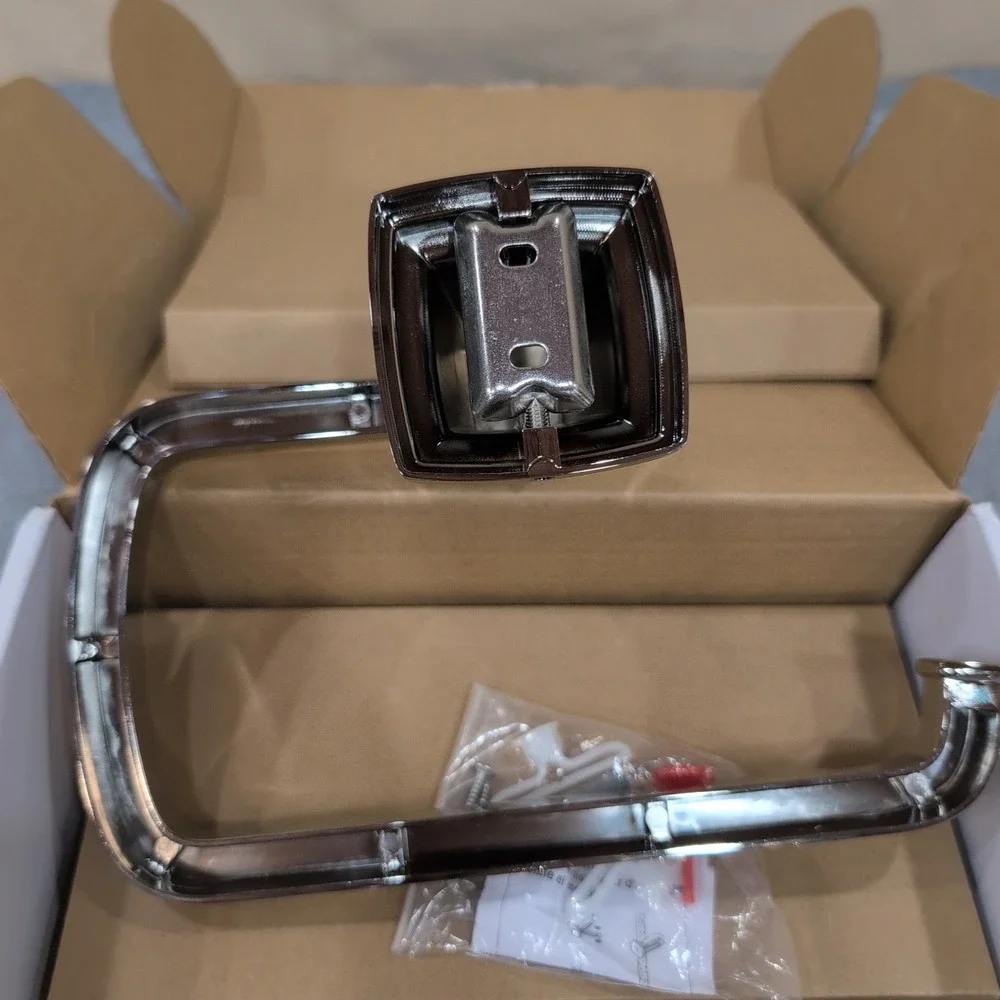 Kohler Riff Towel Ring Vibrant Polished Nickel 27412-SN Modern Needs Bracket - Picture 2 of 4